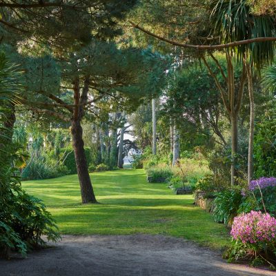 La perspective, respiration du jardin